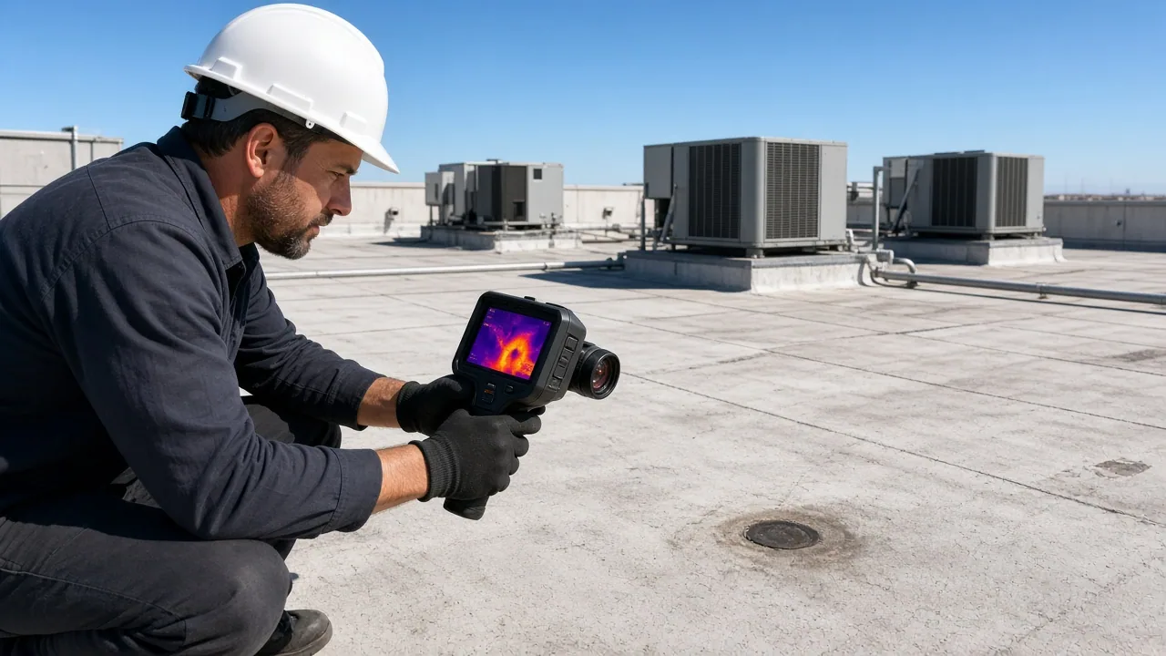 Infrared Moisture Survey in South Fulton, GA