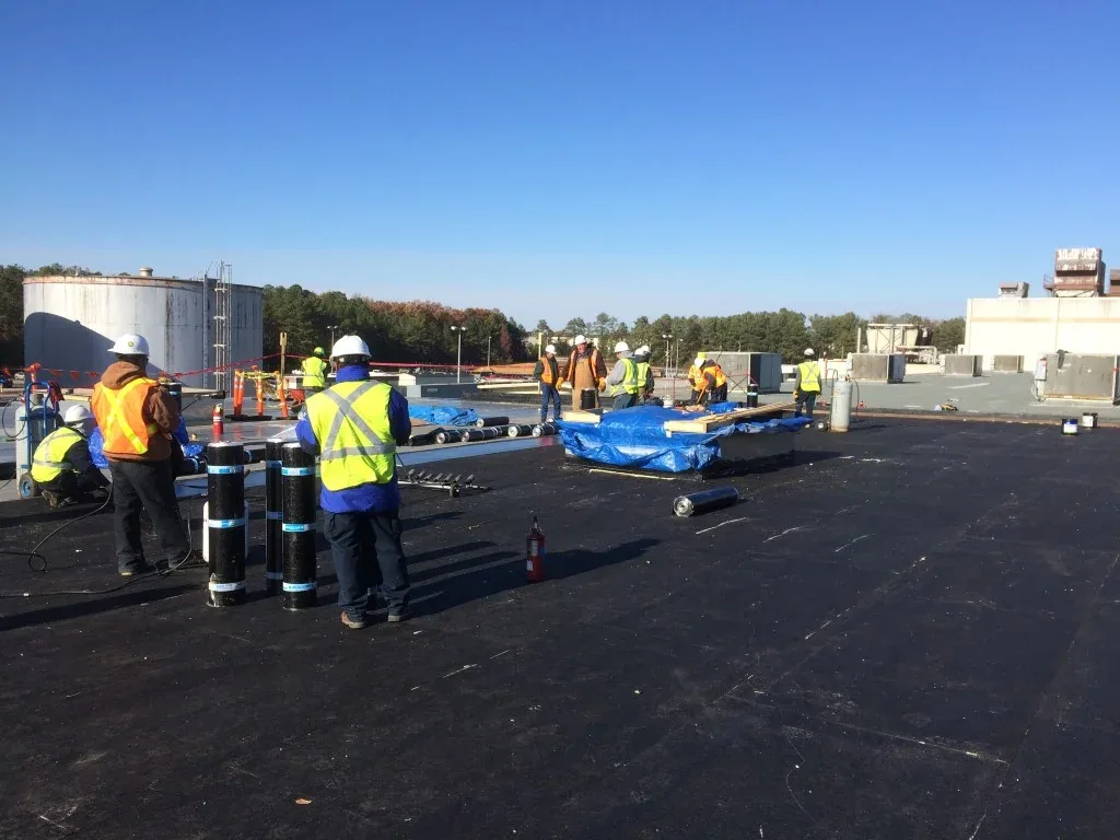 Occupied Building Reroofing in South Fulton, GA
